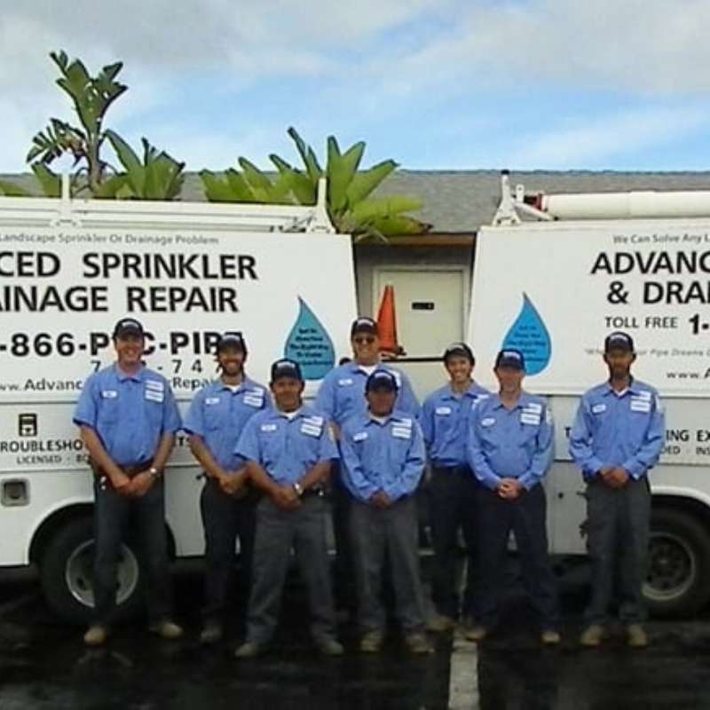 irrigation installation